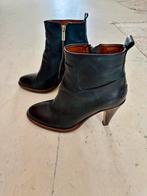 Shabbies Amsterdam laarsjes maat 40, Blauw, Lage of Enkellaarzen, Ophalen of Verzenden, Gedragen