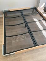 Auping bed 2 meter breed bij 2.20 lang, Ophalen, Gebruikt, Tweepersoons, Overige maten