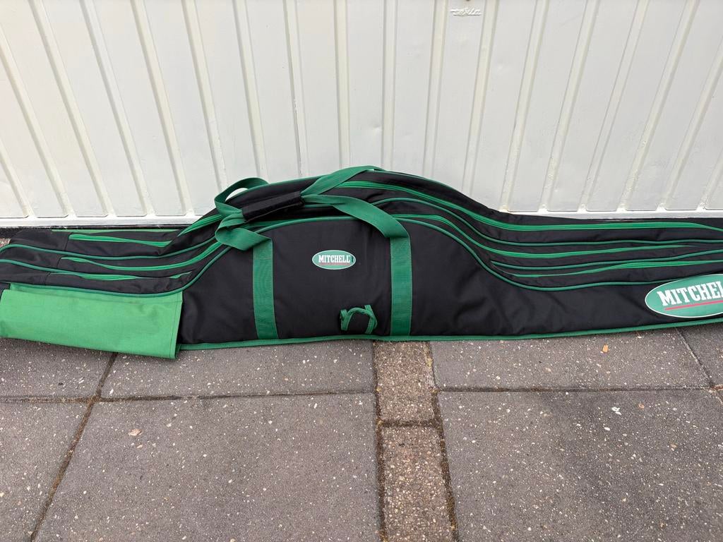 Mitchell vishengeltas, Ophalen, Zo goed als nieuw, Koffer of Tas