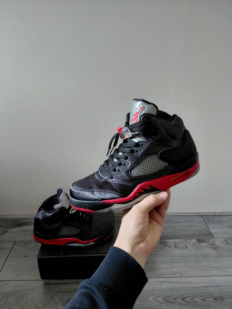 Nike Air Jordan 5 - maat 42.5, Ophalen, Zwart, Nike, Sneakers of Gympen