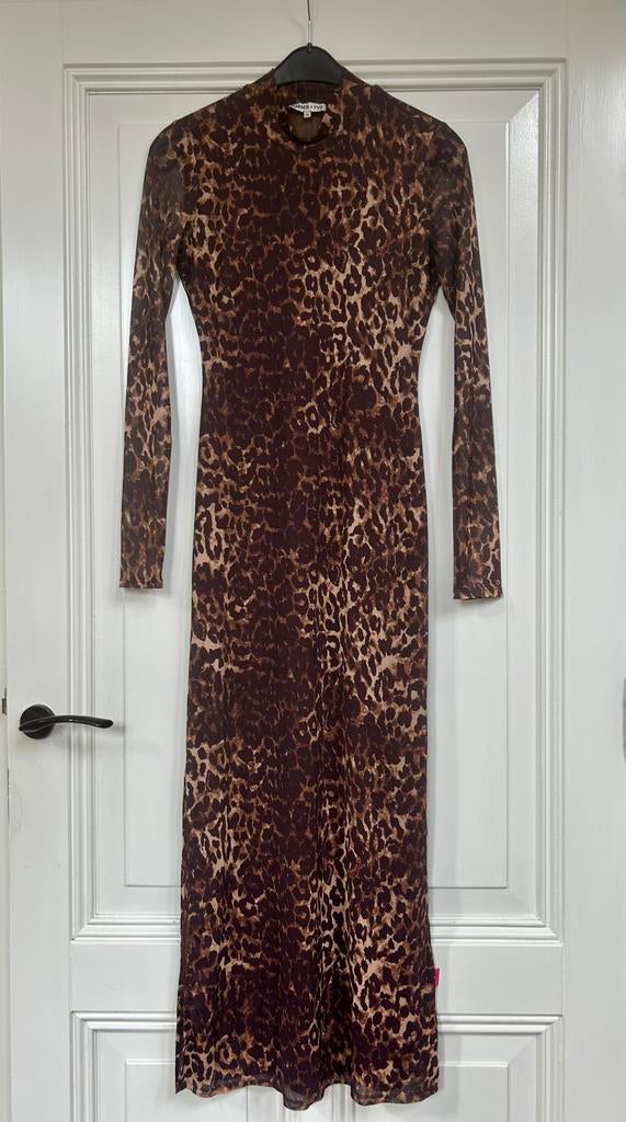 Harper & Yve Lexie Leopard Jessie jurk maat M, Maat 38/40 (M), Overige typen, Bruin, Ophalen of Verzenden