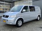 Volkswagen Transporter 2.5 TDI 340 Trendline DC Youngtimer B, Auto's, Bestelauto's, Voorwielaandrijving, Stof, Gebruikt, Zwart