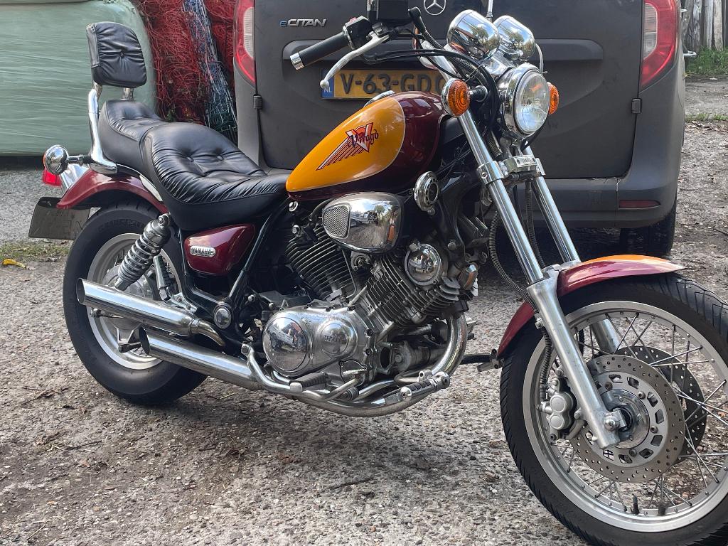 motorfiets Yamaha, 750 cc, 2 cilinders, Gebruikt, Sportuitlaat