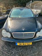 Mercedes-Benz C-Klasse 1.8 C200 Kompr Combi AUT 2003 Zwart, Auto's, Automaat, Achterwielaandrijving, 4 cilinders, 1796 cc