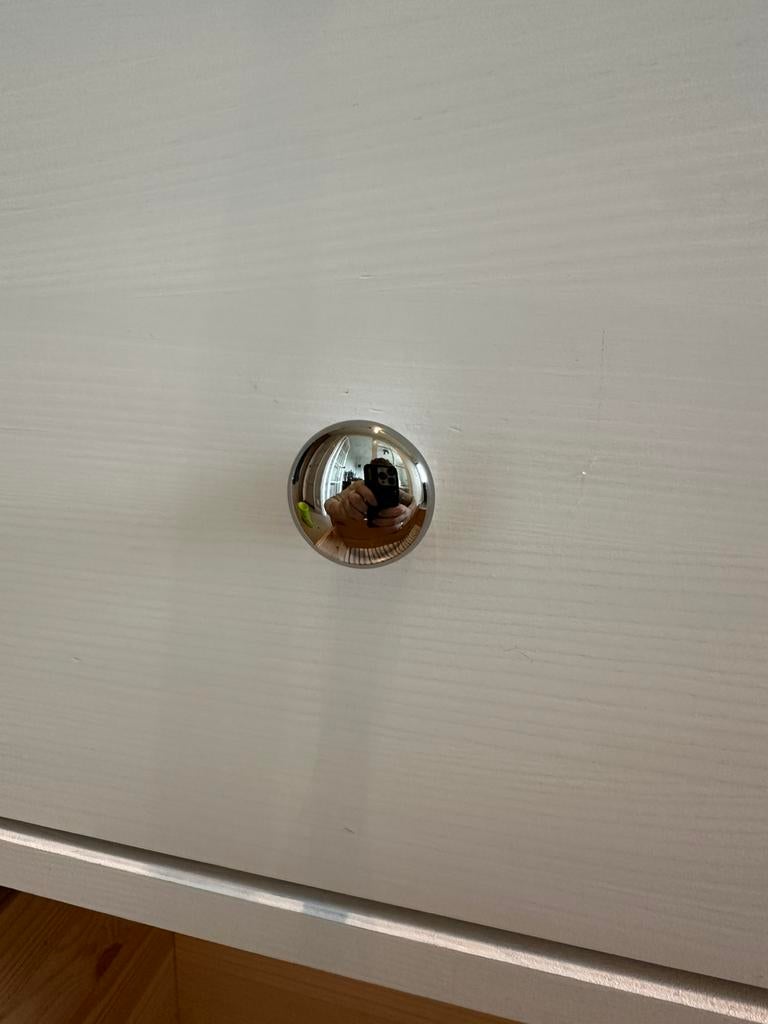 Knoppen zilver voor (lade)kast / deurbeslag 12 stuks, Overige materialen, Minder dan 50 cm, 5 laden of meer, Ophalen of Verzenden