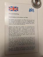 Lady Diana Herdenkingsmunt met Persbericht, Ophalen of Verzenden, Verzamelmap