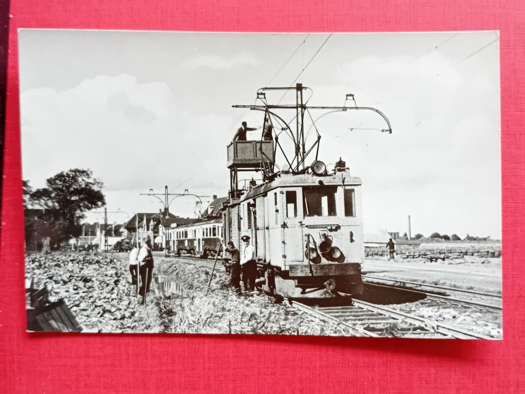 Ansichtkaart Tram, Verzamelen, Spoorwegen en Tramwegen, Ophalen of Verzenden, Zo goed als nieuw, Tram, Kaart of Prent