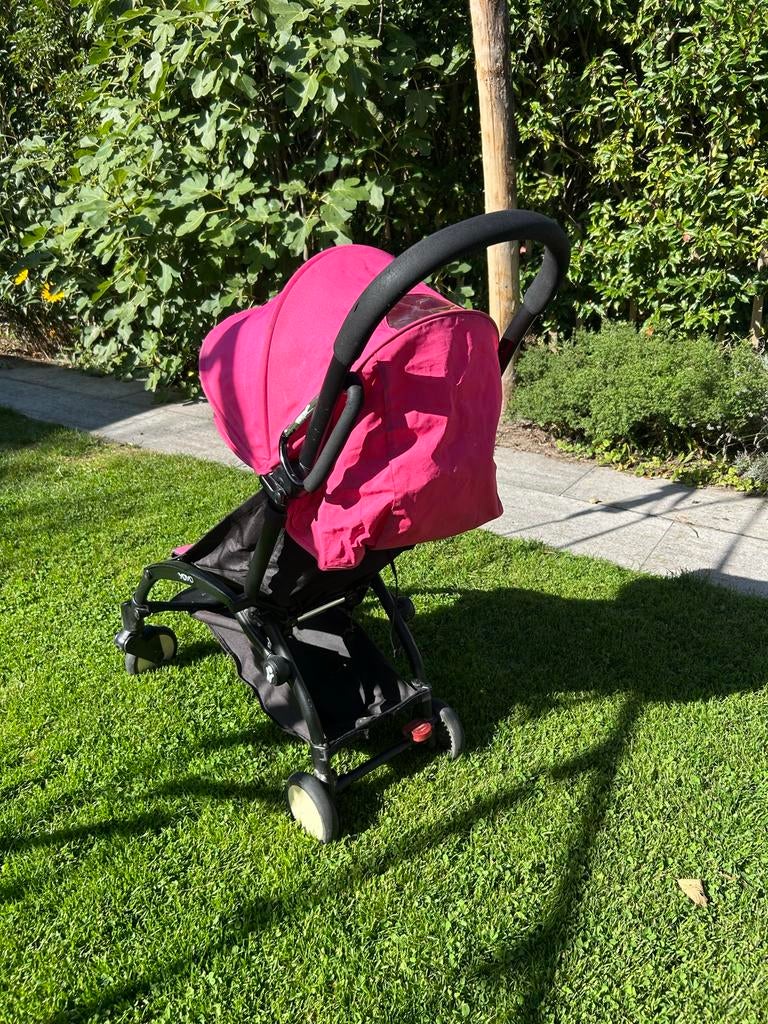 Roze YOYO buggy, Kinderen en Baby's, Buggy's, Ophalen, Gebruikt, Overige merken, Verstelbare rugleuning