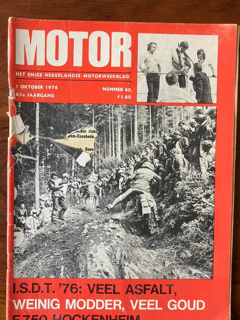 Weekblad Motor 1976, Boeken, Ophalen of Verzenden, Gelezen