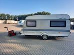 Mooie Hobby Classic caravan, Hobby, Koelkast, Treinzit, Particulier