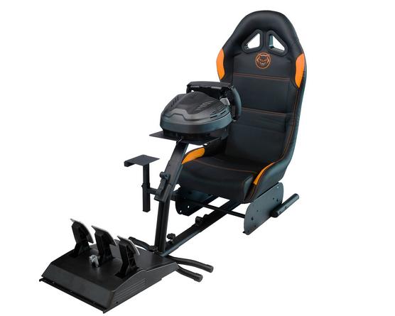 Gaming Race Stoel incl stuur en pendalen, Ophalen, Zo goed als nieuw