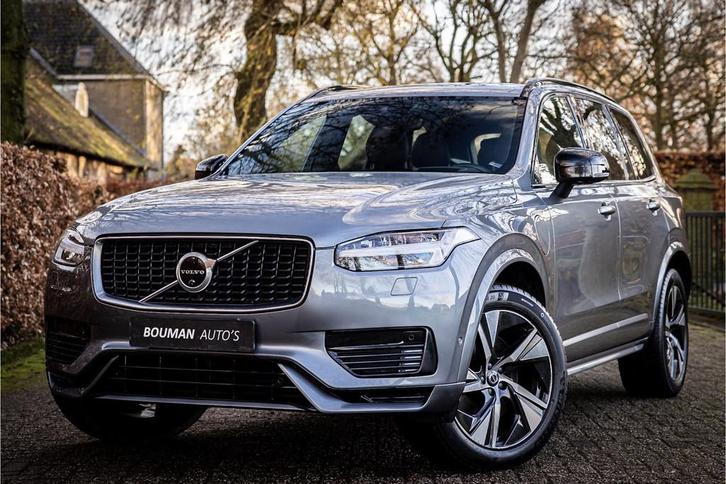 Volvo XC90 2.0 T8 AWD R-Design Luchtvering Massage Stoelvent, Auto's, Volvo, Bedrijf, Te koop, XC90, 360° camera, 4x4, ABS, Achteruitrijcamera
