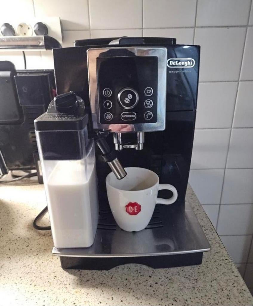 De'Longhi Magnifica S Cappuccino (ECAM 23.460.B) Gereviseerd, Ophalen, Refurbished, Koffiemachine, Gemalen koffie