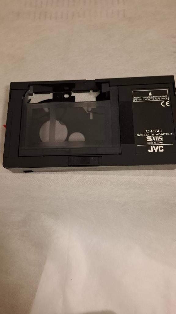 JVC C-P6U Cassette Adapter S-VHS, Ophalen of Verzenden, Zo goed als nieuw, Overige typen