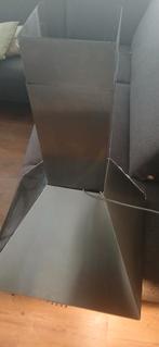 Pelgrim RVS Afzuigkap - Schouwkap met Omkasting, Ophalen, Wandschouwkap, Zo goed als nieuw, Vrijstaand