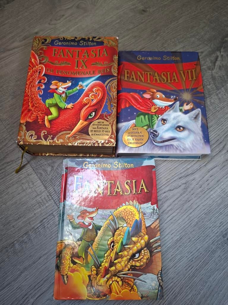 Geronimo Stilton boeken o.a. Fantasia, Boeken, Ophalen of Verzenden, Zo goed als nieuw