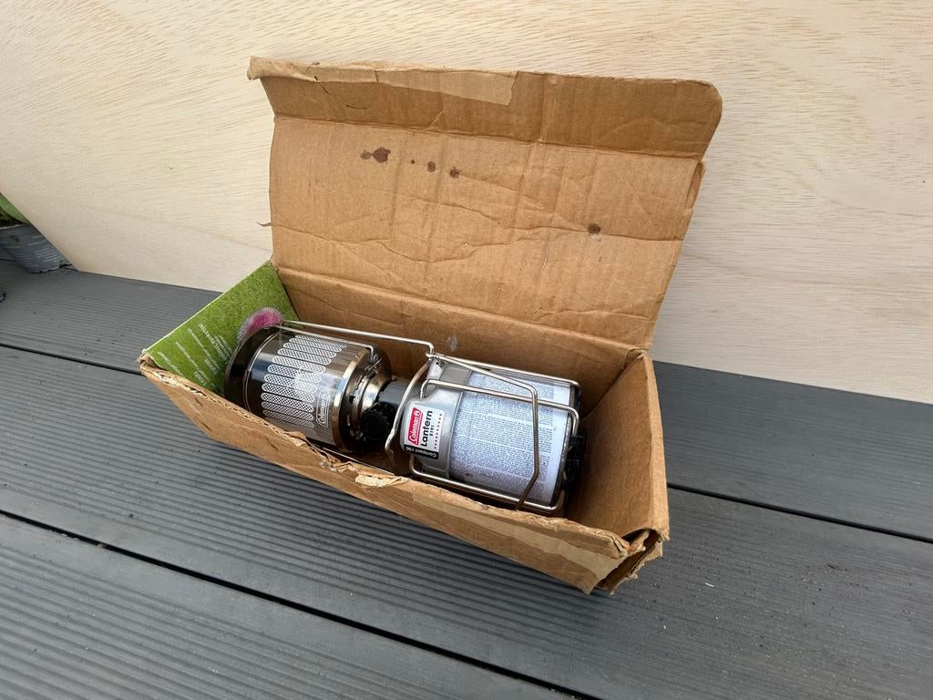 Coleman gaslamp, Ophalen of Verzenden, Gebruikt