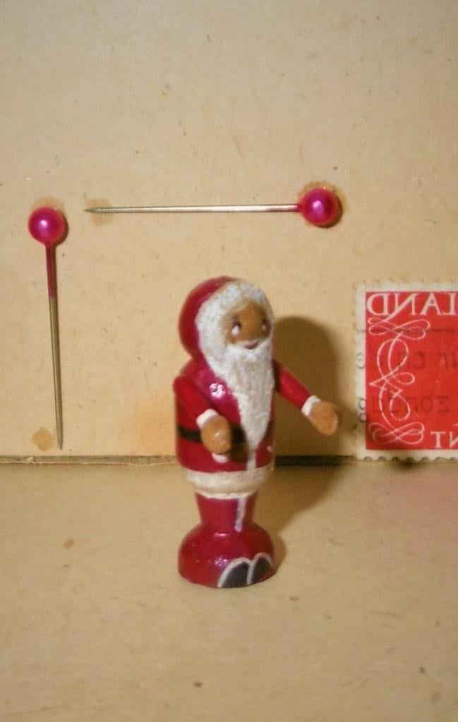 kerstman popje miniatuur poppenhuis speelgoed kerst pop, Verzenden