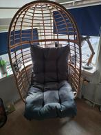 Ei vorm loungestoel - zo goed als nieuw, Ophalen, Zo goed als nieuw, Metaal, Eén