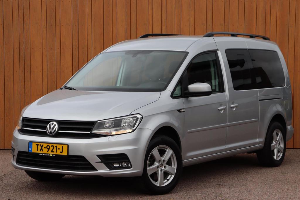 Volkswagen Caddy Maxi 1.4 TSI Trendl. 5p+1 Rolstoel auto bod, Voorwielaandrijving, 12 maanden, 125 pk, Gebruikt