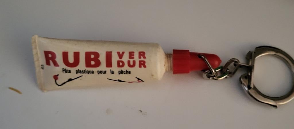 Vintage Sleutelhanger RUBI VERDUR, Ophalen of Verzenden, Gebruikt, Sport