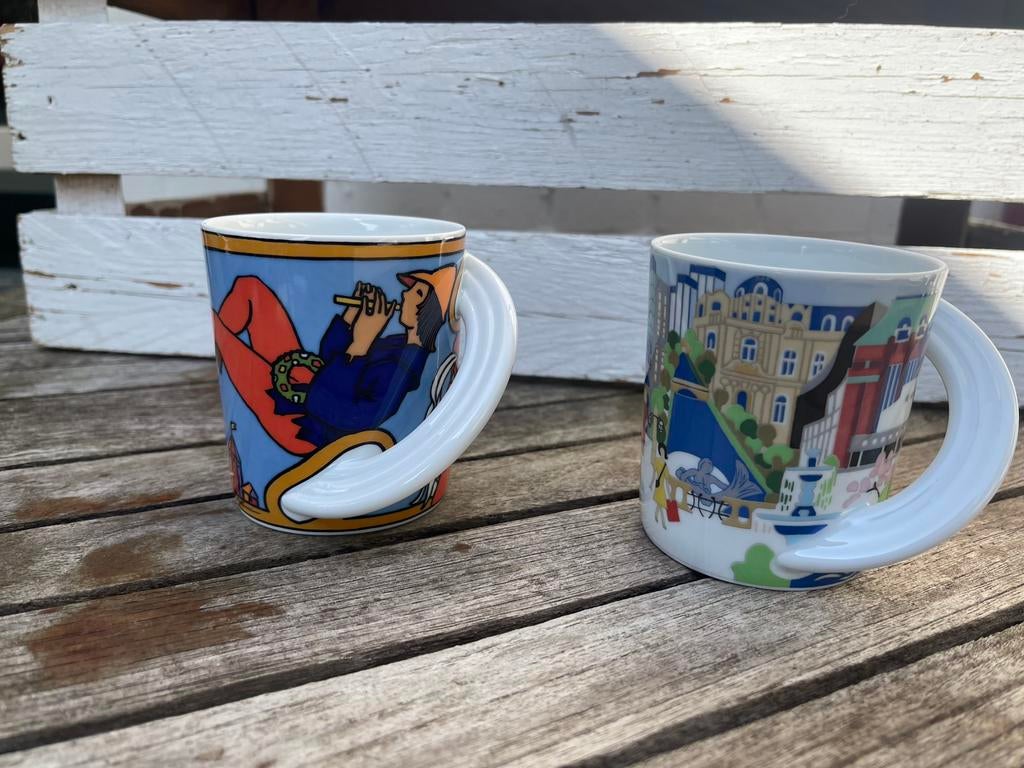 2 mokken Rosenthal nr 33 en 20, Huis en Inrichting, Keuken | Servies, Ophalen of Verzenden, Zo goed als nieuw, Overige stijlen