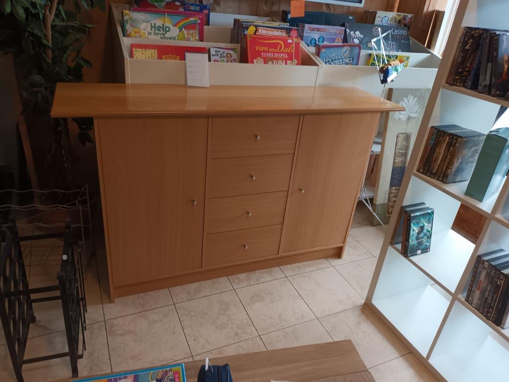 Mooie Ladekast/Dressoir., Huis en Inrichting, Kasten | Ladekasten, Ophalen, Gebruikt, 150 tot 200 cm, 3 of 4 laden