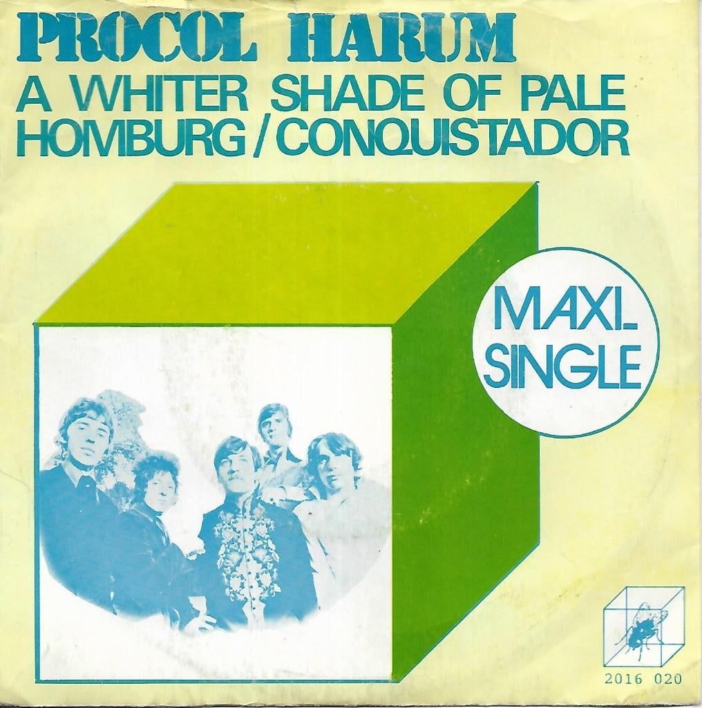 Procol Harum - A whiter shade of pale (Maxi-Single), Cd's en Dvd's, Vinyl Singles, Gebruikt, Ophalen of Verzenden, Pop, Maxi-single