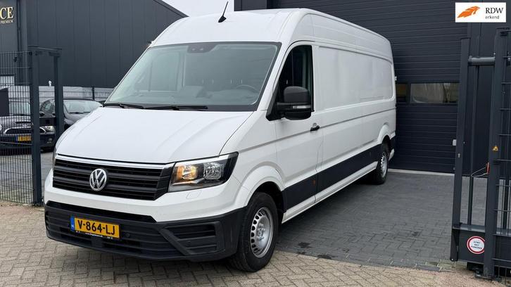 Volkswagen Crafter 35 2.0 TDI L4H3 EL EURO6, Auto's, Bestelauto's, Bedrijf, Te koop, ABS, Adaptive Cruise Control, Airbags, Airconditioning