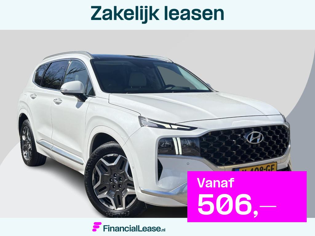 Hyundai Santa Fe 1.6 T-GDI PHEV Premium Plus Sky 265pk | Tre, Gebruikt, Euro 6, 4 cilinders, Wit