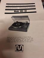 Draaitafel Marlux MX 56, Ophalen, Gebruikt, Overige merken