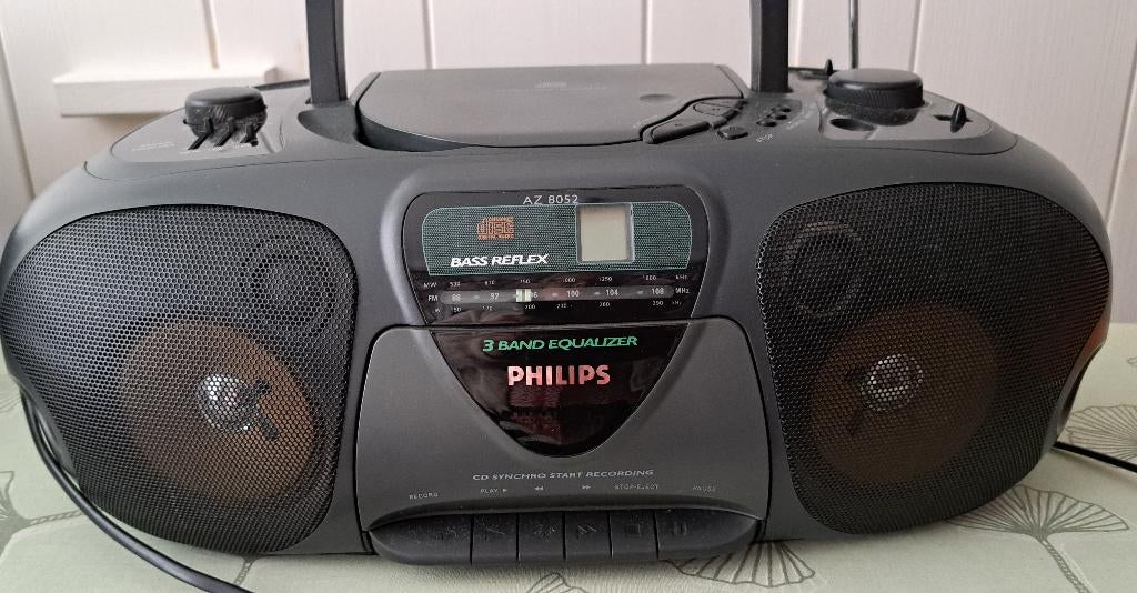 Philips draagbare radio/cd speler AZ8052, Ophalen, Gebruikt, Radio