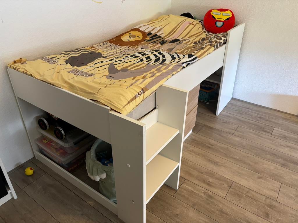 Kinderbed, Ophalen of Verzenden, Zo goed als nieuw, Hoogslaper