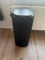 Prullenbak 30L met sensor - Zwart, 30 tot 40 liter, Ophalen, Gebruikt, Kunststof
