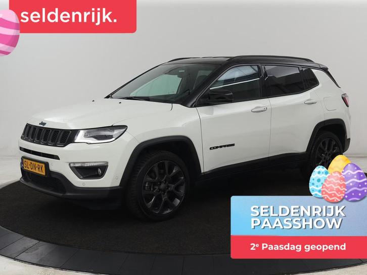 Jeep Compass 4xe 240 Plug-in Hybrid Electric S | Leder | Sto, Auto's, Jeep, Bedrijf, Te koop, Compass, 360° camera, 4x4, ABS, Achteruitrijcamera