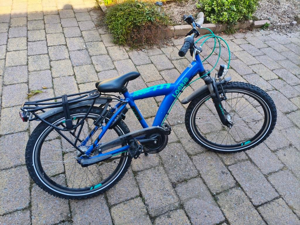 Jongens kinderfiets 22 inch Loekie, Fietsen en Brommers, Fietsen | Jongens, Ophalen, 22 inch, Gebruikt, Loekie