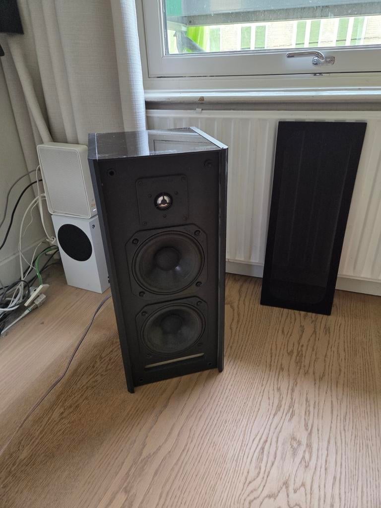 Audiolab Candor II CD Luidsprekers, Gebruikt, 60 tot 120 watt, Front, Rear of Stereo speakers, Ophalen