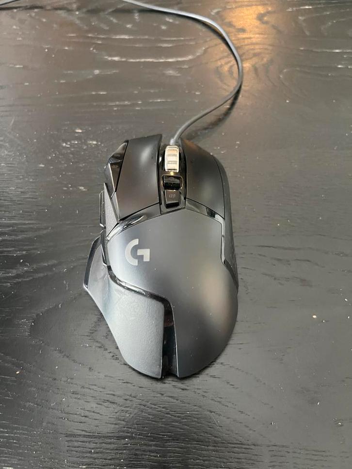 Logitech G502 Hero Gaming Muis - Zo goed als nieuw, Computers en Software, Muizen, Zo goed als nieuw, Muis, Rechtshandig, Bedraad