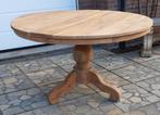 Teakhouten bolpoot Tafel dingklik 130, Huis en Inrichting, Ophalen of Verzenden, 100 tot 150 cm, 100 tot 150 cm, Teakhout