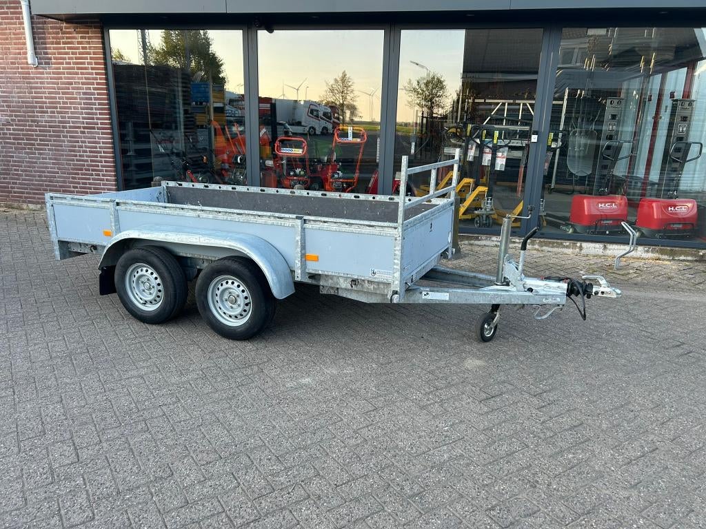 Hapert aanhanger/aanhangwagen/tandemasser 300x130CM BJ2021, Ophalen, Zo goed als nieuw