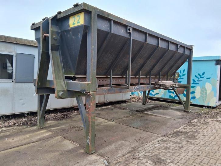 Onderlosser haakarm container 15m3 bulk container, Doe-het-zelf en Verbouw, IJzerwaren en Bevestigingsmiddelen, Ophalen of Verzenden