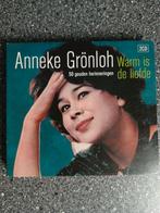 CD ANNEKE GRÖNLOH - WARM IS DE LIEFDE (2CD), Ophalen of Verzenden, 1980 tot 2000, Gebruikt