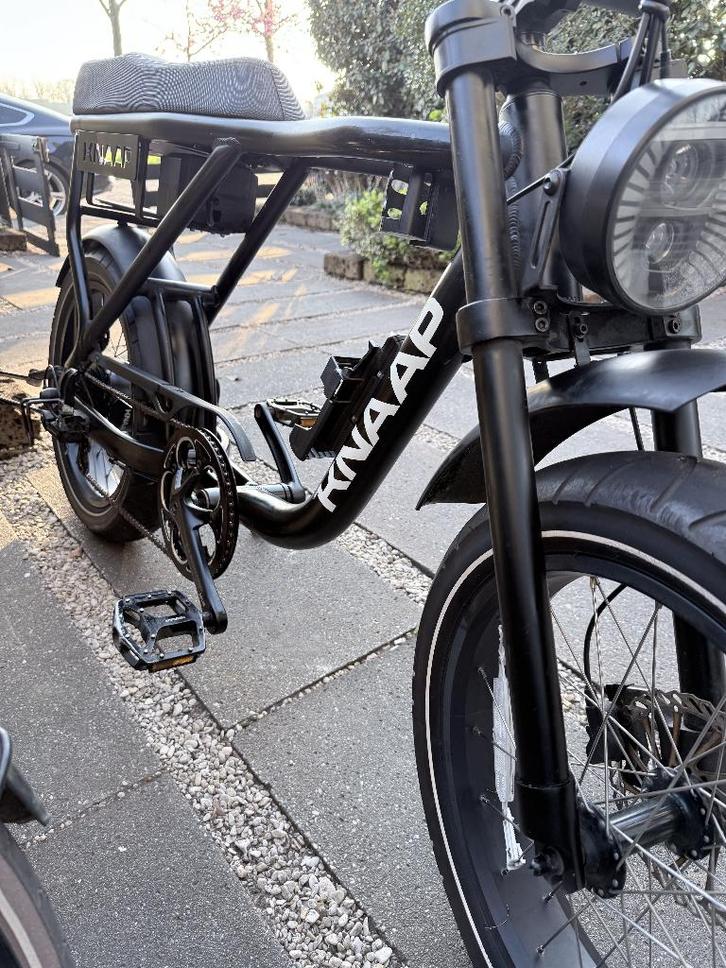 Knaap AMS Black met tracker en alarm van 8-2024, Fietsen en Brommers, Elektrische fietsen, Zo goed als nieuw, Overige merken, 59 cm of meer