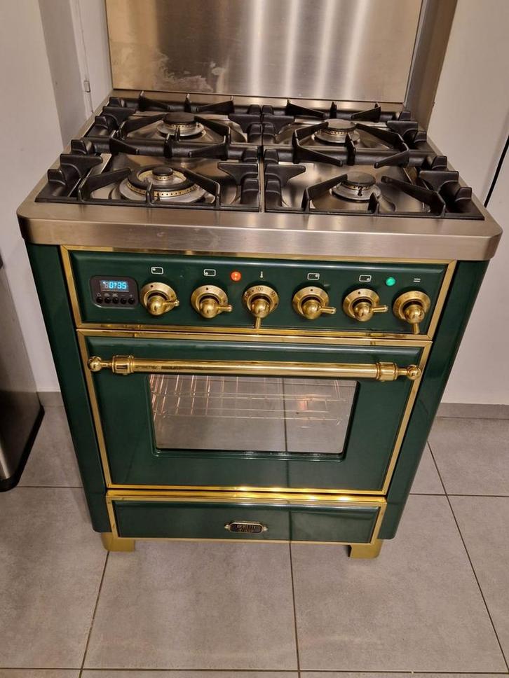 Boretti majestic gasfornuis, Witgoed en Apparatuur, Fornuizen, Vrijstaand, Gas, 5 kookzones of meer, 85 tot 90 cm, 60 cm of meer