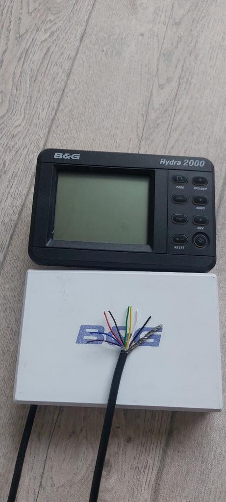B&G Hydra 2000 NMEA FFD 8-knops instrument display, Ophalen of Verzenden, Zo goed als nieuw, Gps of Kompas