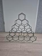 Metalen wijnrek, Huis en Inrichting, Woonaccessoires | Wijnrekken, Ophalen, Metaal, 50 tot 75 cm, 5 tot 15 flessen