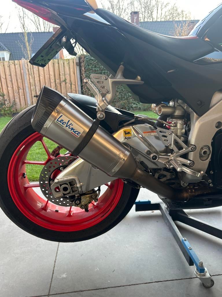 Aprilia rsv4 leo vince slip on uitlaat, Ophalen of Verzenden, Gebruikt