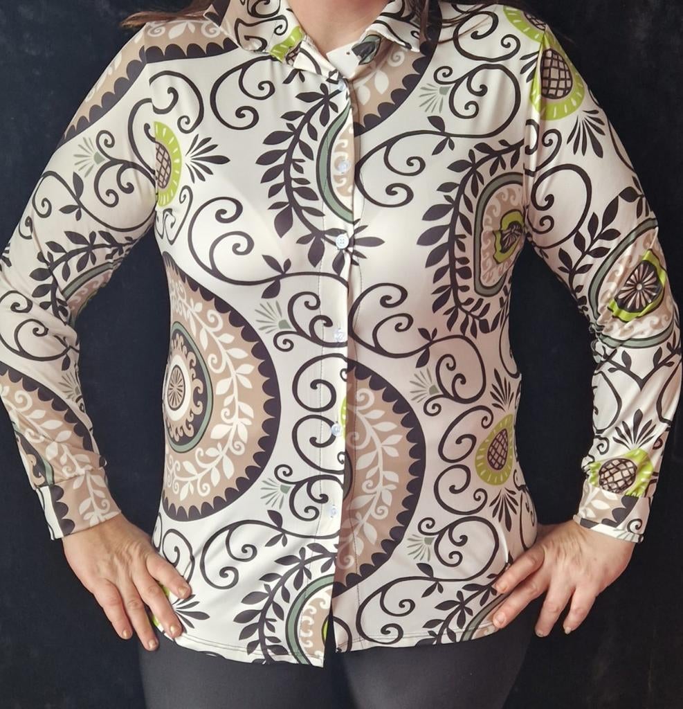 SALE: Barok blouse maat L - Nu verkrijgbaar!, Ophalen of Verzenden, Nieuw, Maat 42/44 (L), Overige kleuren