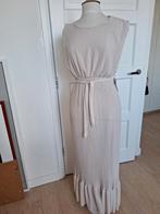 lange jurk Made In italy mt 42 44 Nieuw, Kleding | Dames, Jurken, Made in Italy, Beige, Maat 42/44 (L), Ophalen of Verzenden