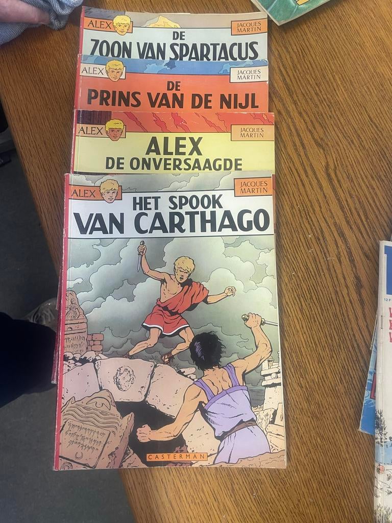 Alex stripboeken Jacques Martin, Boeken, Stripboeken, Meerdere stripboeken, Ophalen of Verzenden, Gelezen